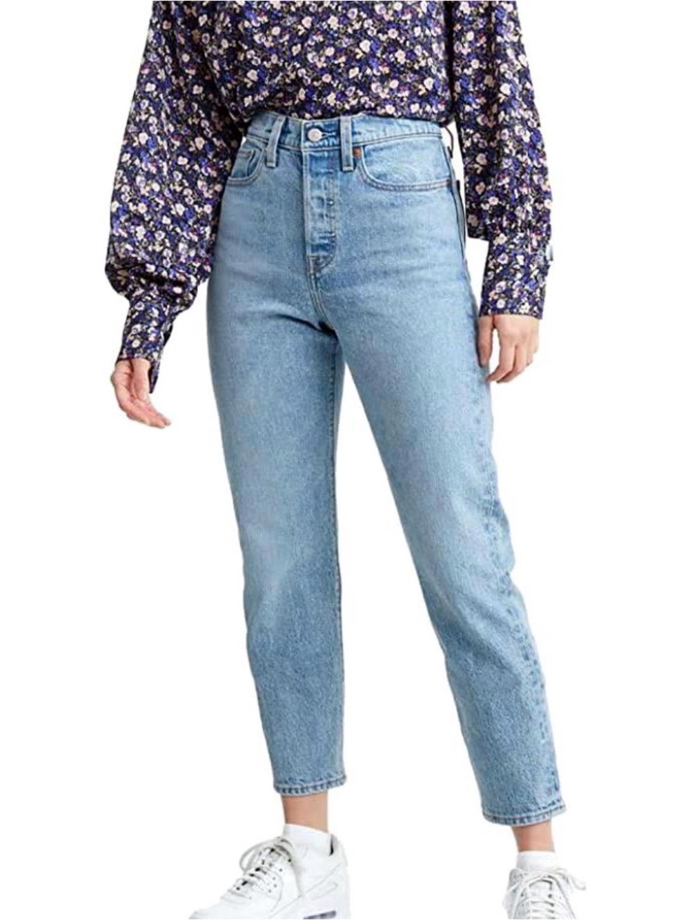 Levi's Wedgie Icon Fit Jeans size W29 L30 Tango Light Wash